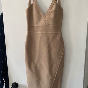 Marciano gold dress